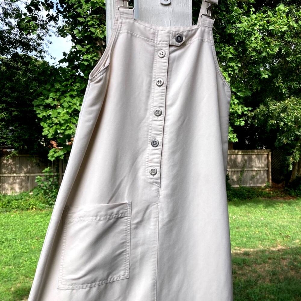 Directives - Vintage/90s Overall/Pinafore/Cottage Dress With Button Front - S